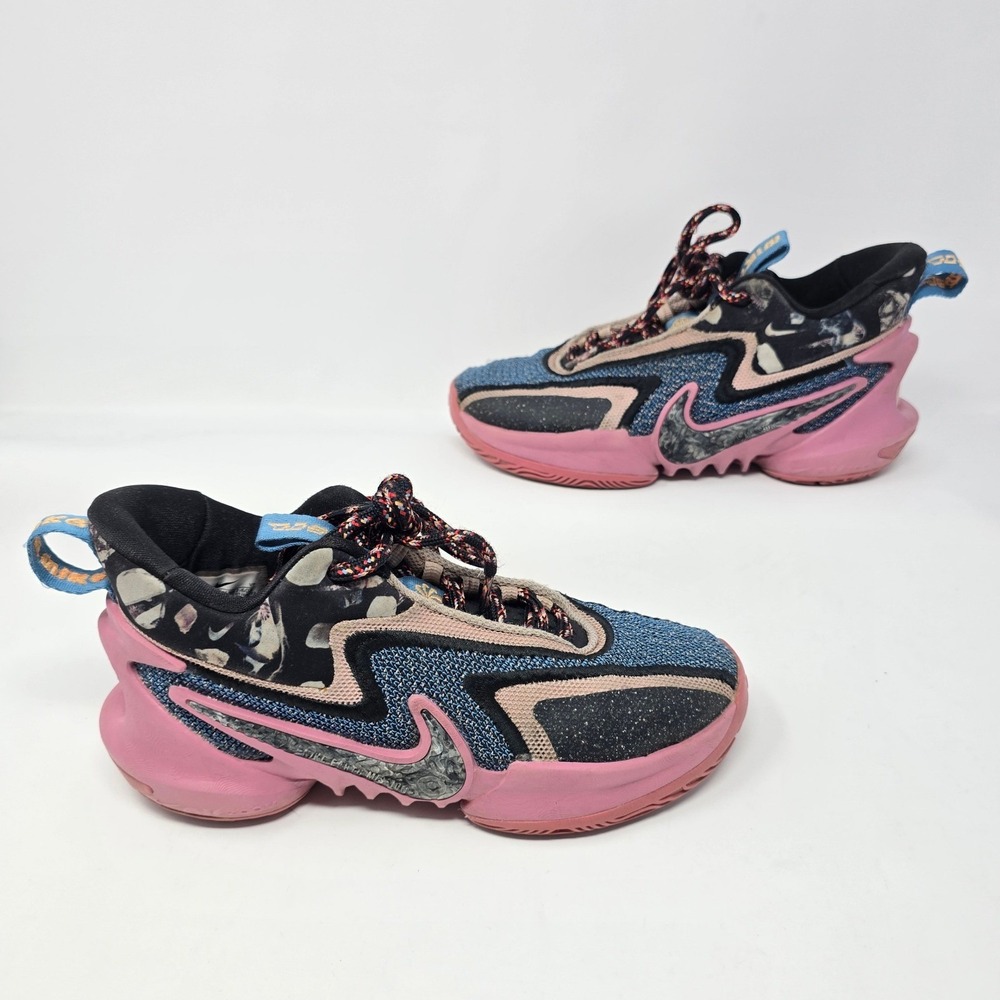 Nike Cosmic Unity 2 Sages Pink Blue Basketball Shoes DH1537-602 Kids Size 4Y - Picture 9 of 15